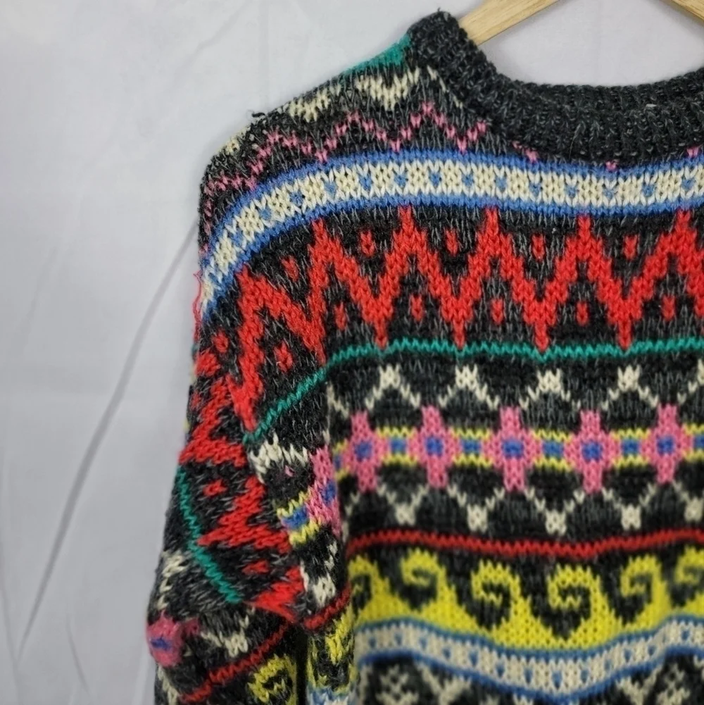 Vintage Medium Back to Back knit sweater
